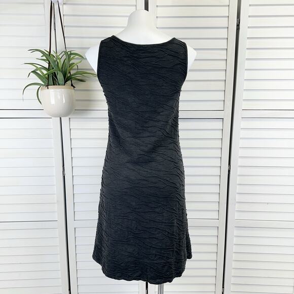 Toad & Co Samba Wave Dress Dark‎ Charcoal Gray Organic Sleeveless Tank Size S - Picture 4 of 9